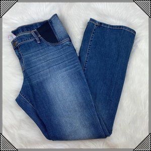 * Isabel Maternity Blue Jeans Bootcut Pants *